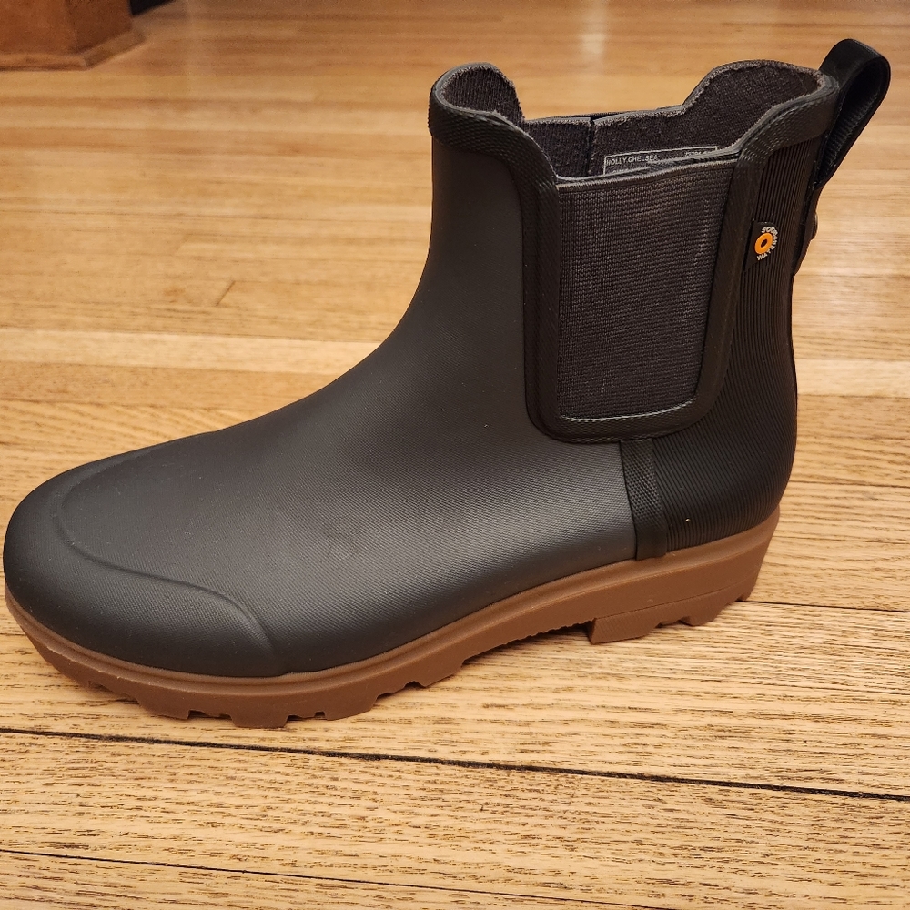Bogs Holly Chelsea Dark Gray Size 9